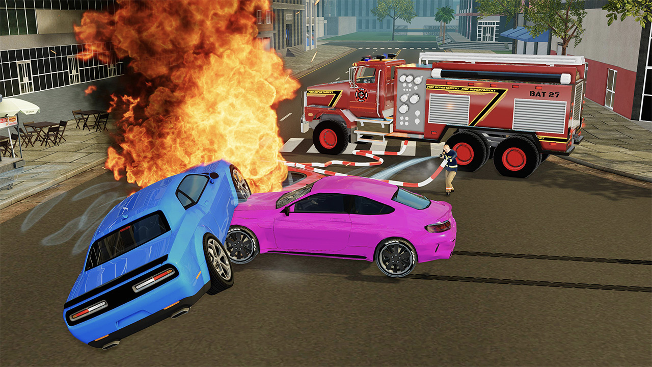 Rescue Team 911 Simulator: Ambulance, Police, Firefighter