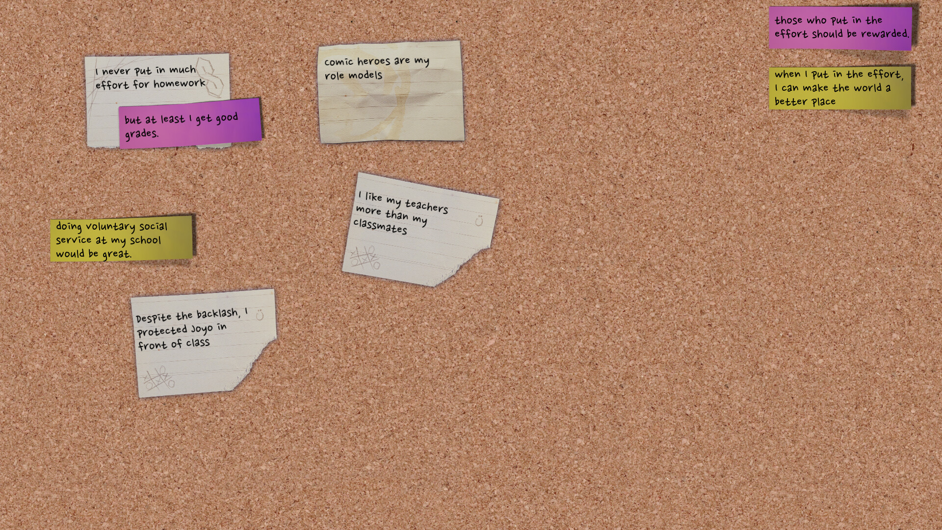 Frame of Mind: A game of Thoughts