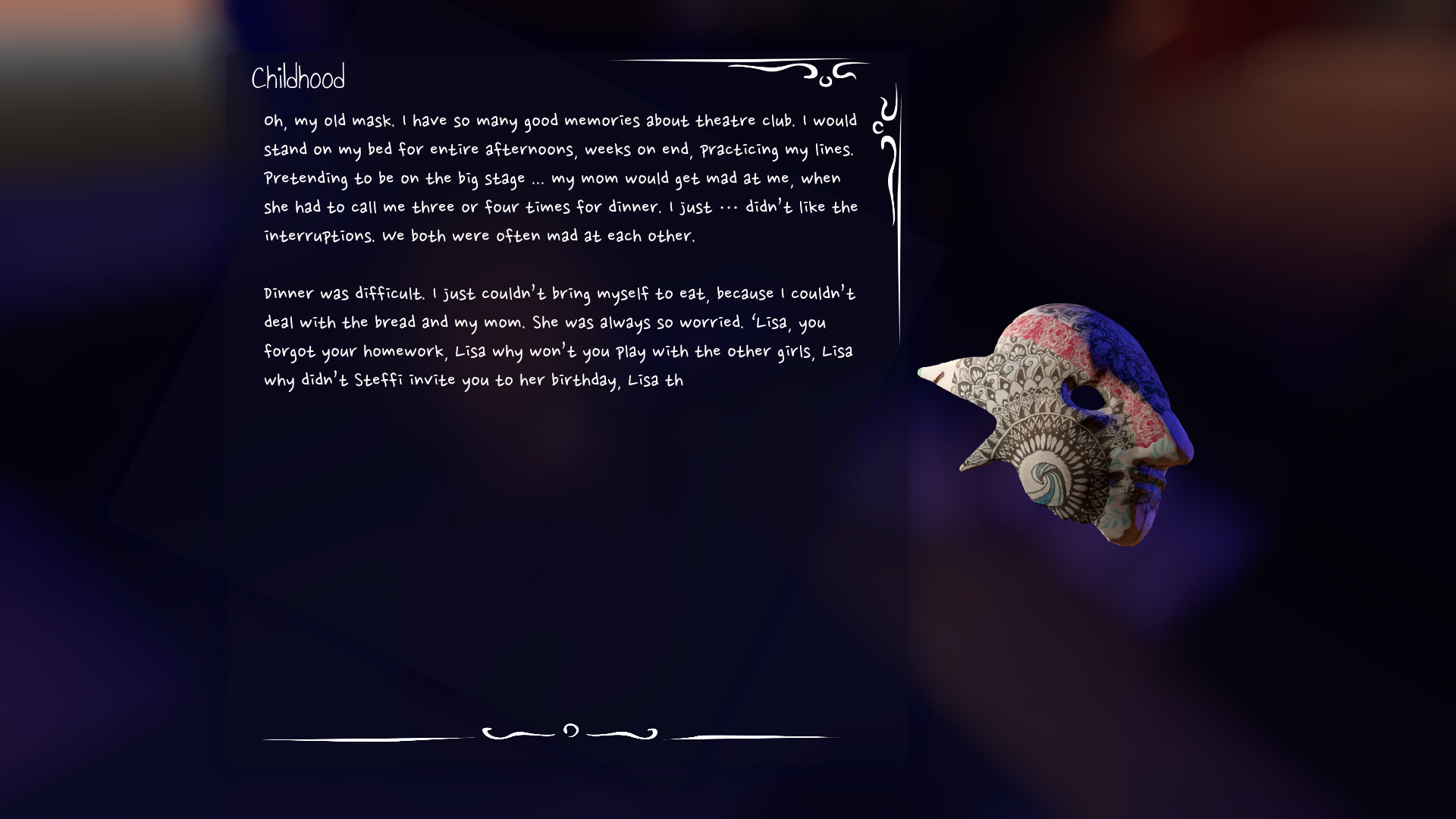 Frame of Mind: A game of Thoughts