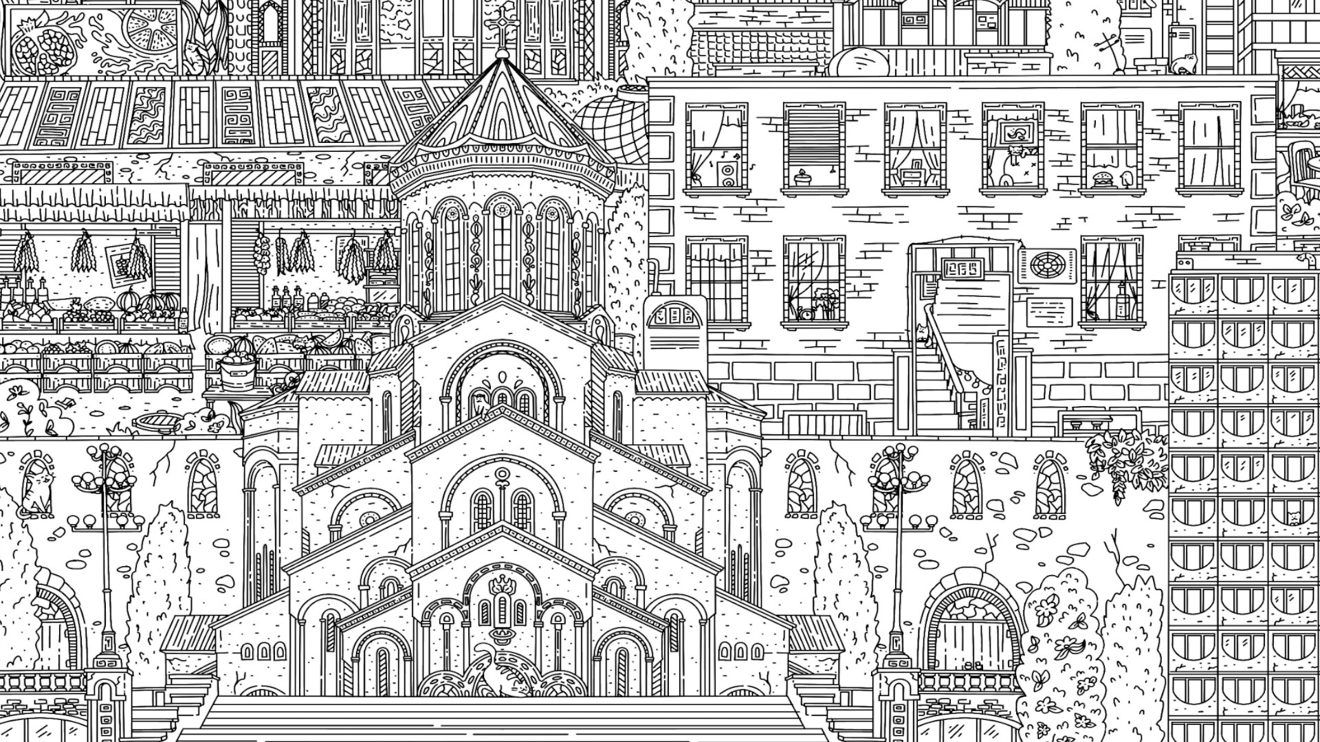 Cats Hidden in Georgia