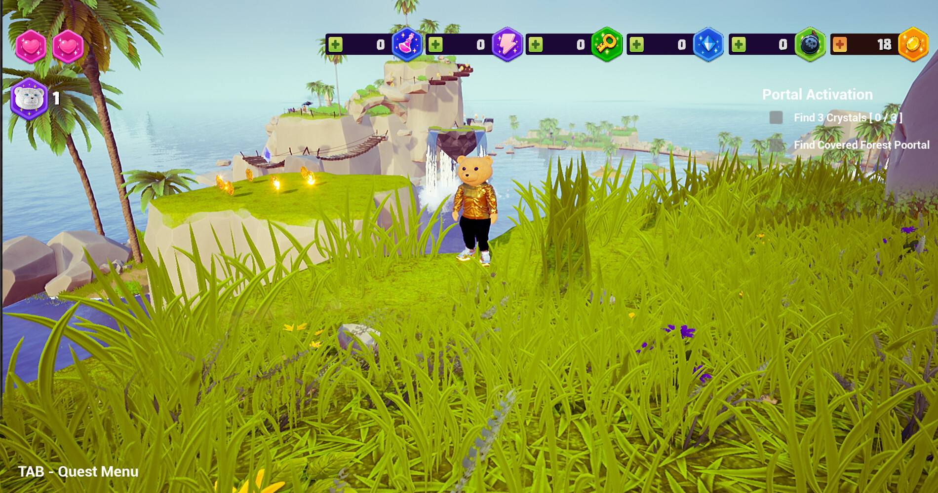 Rich Teddy Adventure