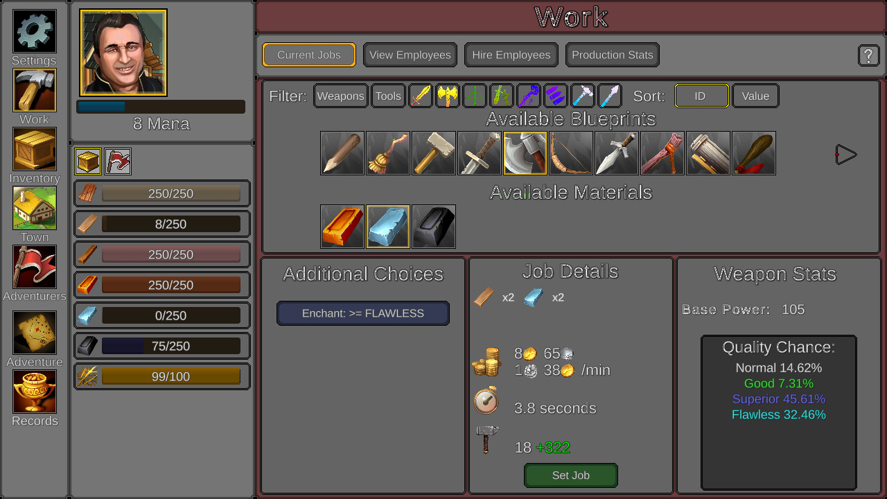Idle Weaponshop