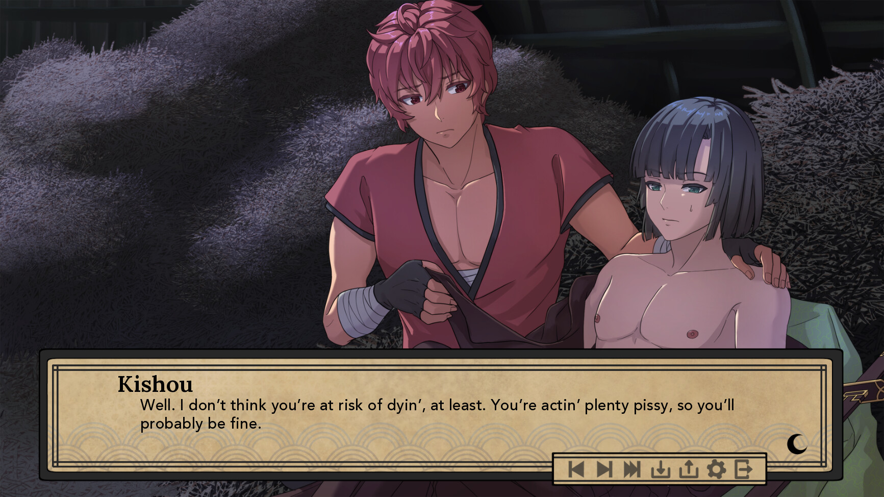 Beneath the Bleeding Moon