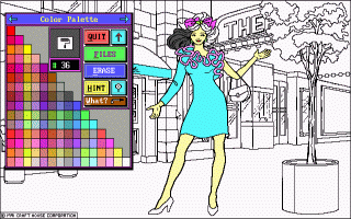 Barbie PC Fashion Design &amp; Color