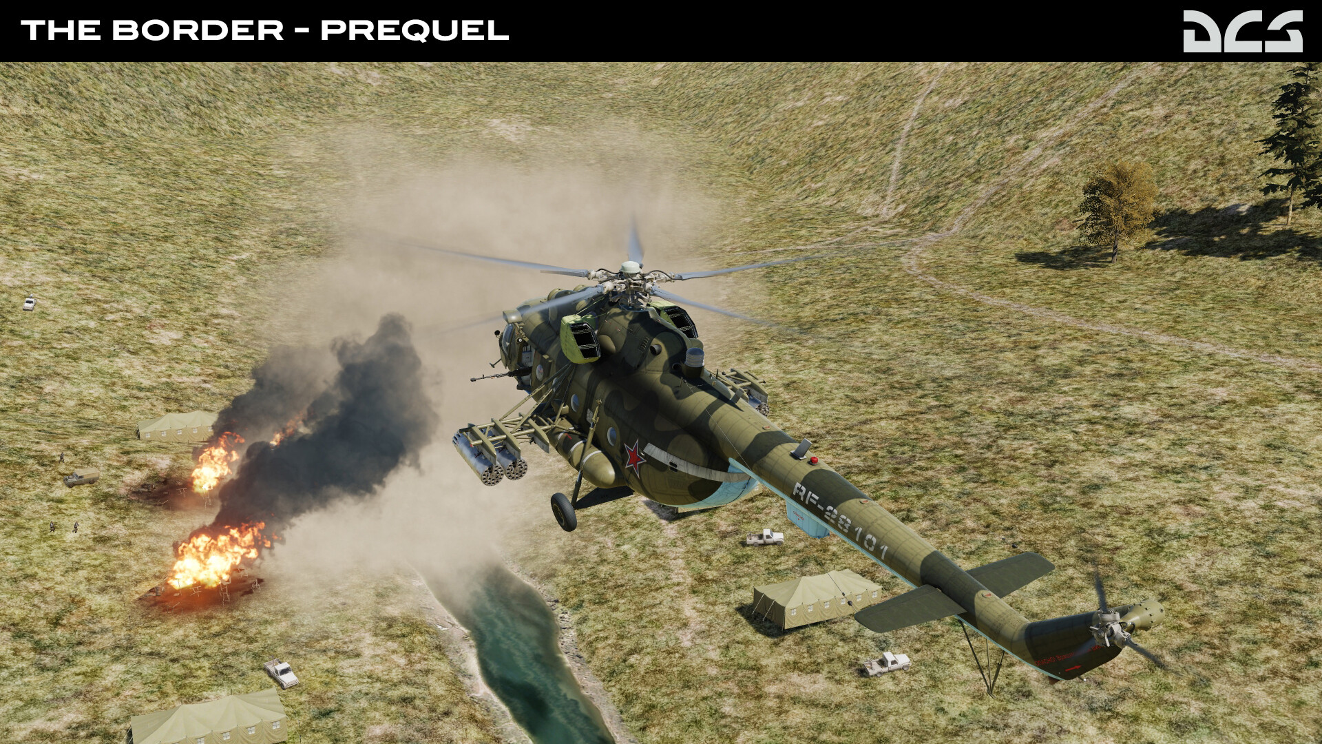 DCS World: Mi-24P The Border Prequel Campaign by Armen Murazyan