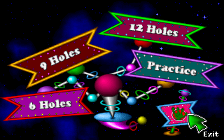 Fuzzy’s Cosmic Space Golf
