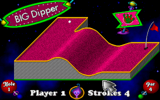 Fuzzy’s Cosmic Space Golf
