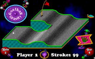 Fuzzy’s Cosmic Space Golf