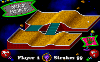 Fuzzy’s Cosmic Space Golf