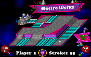 Fuzzy’s Cosmic Space Golf