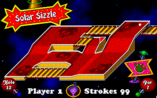 Fuzzy’s Cosmic Space Golf