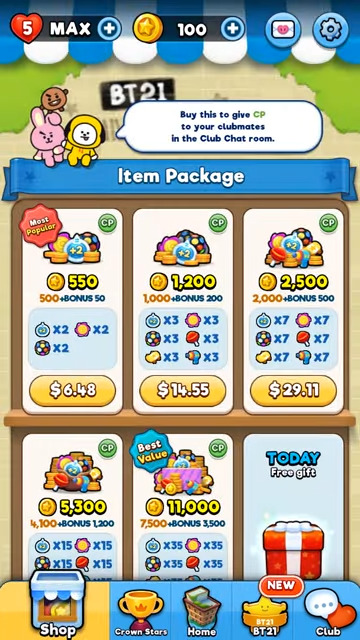 BT21 Pop Star