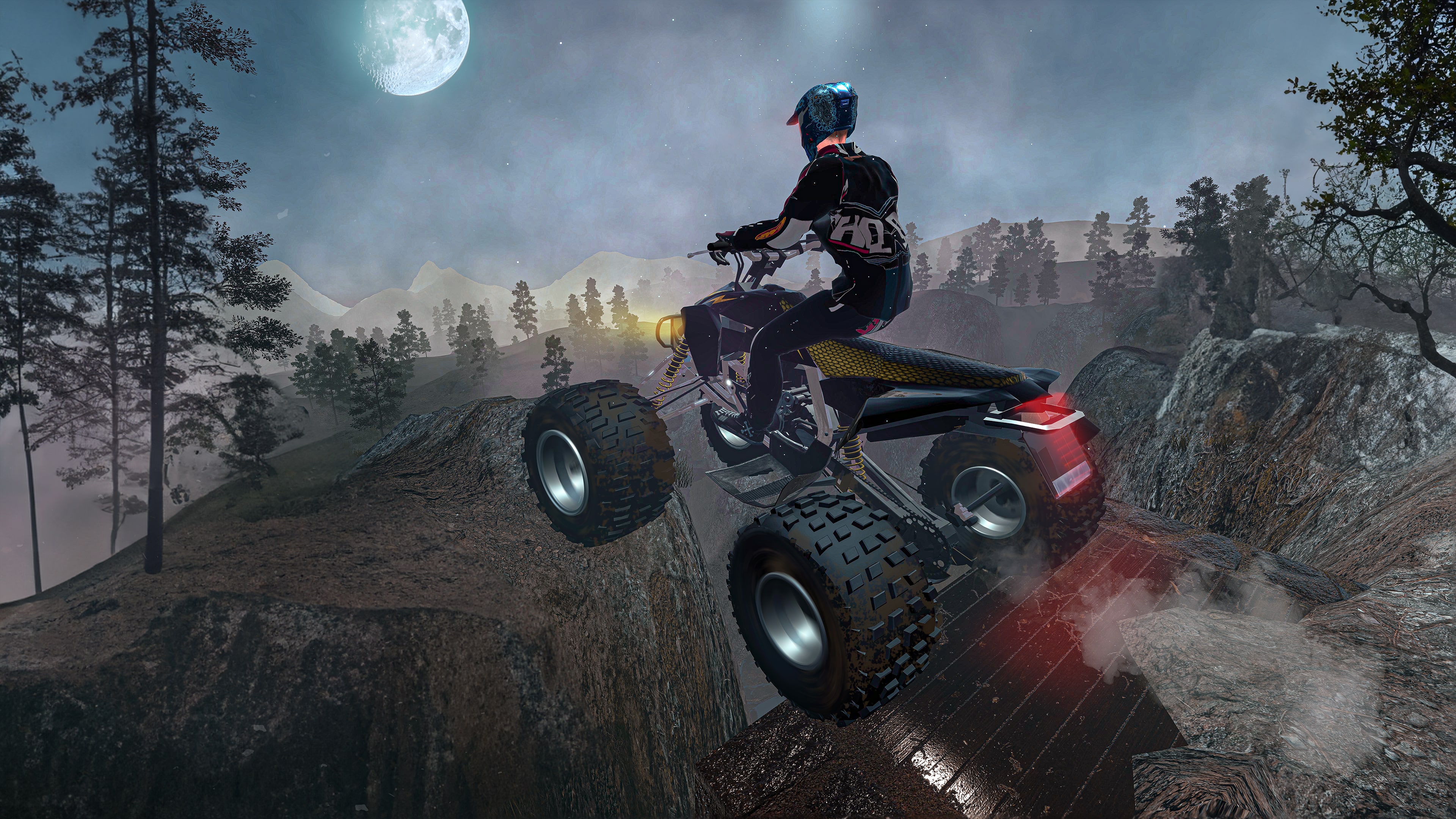 ATV Monster Racing Simulator Rally Cross