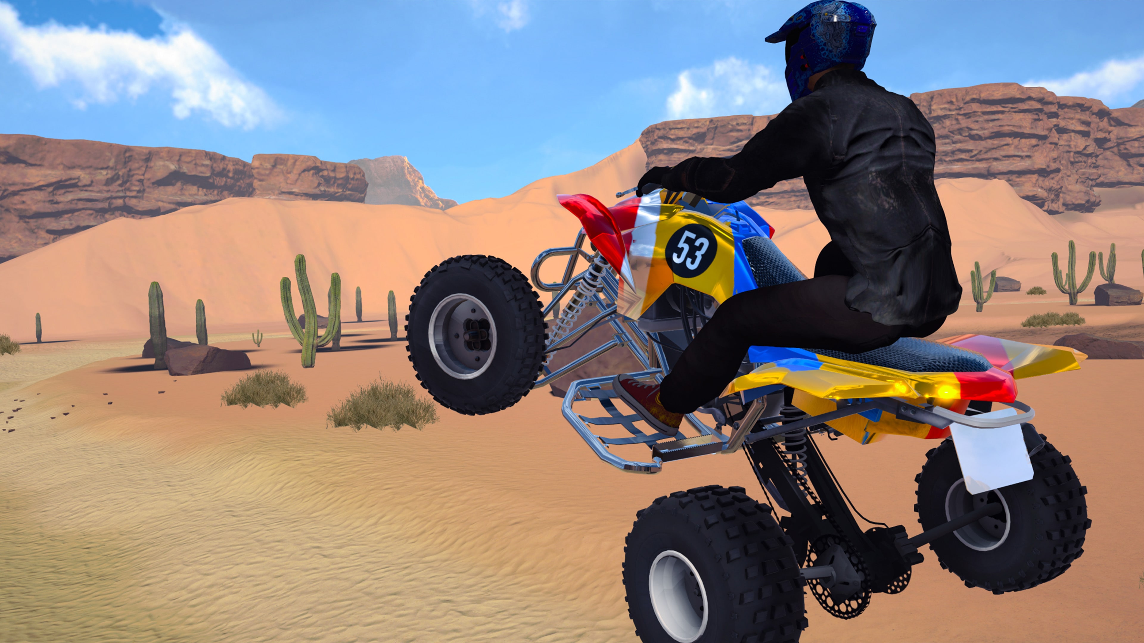 ATV Monster Racing Simulator Rally Cross