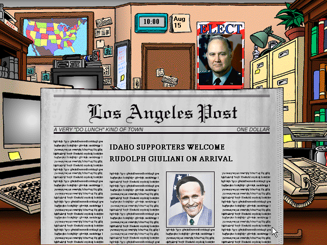 The Doonesbury Election Game Campaign ’96