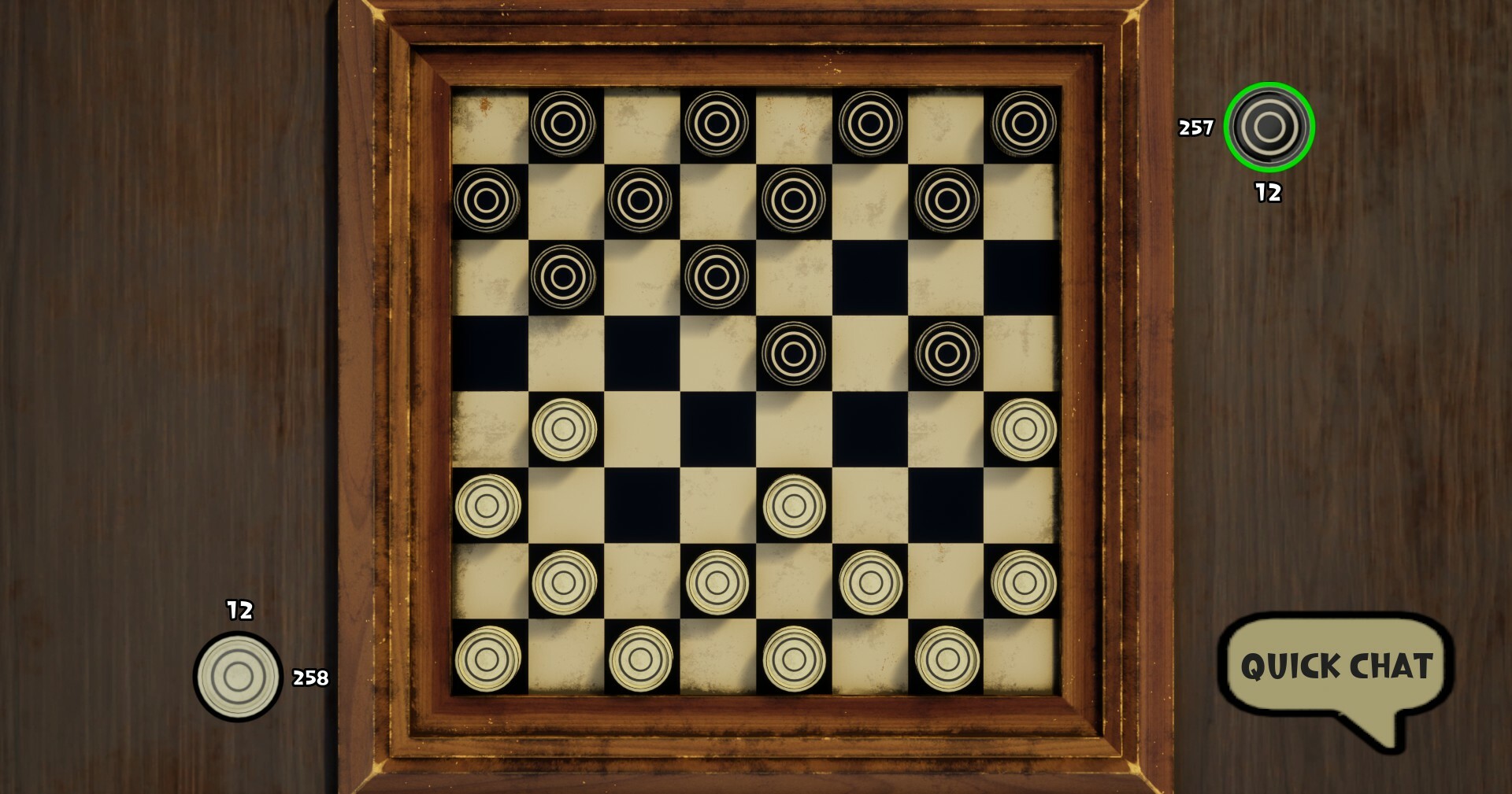 Competitive Checkers