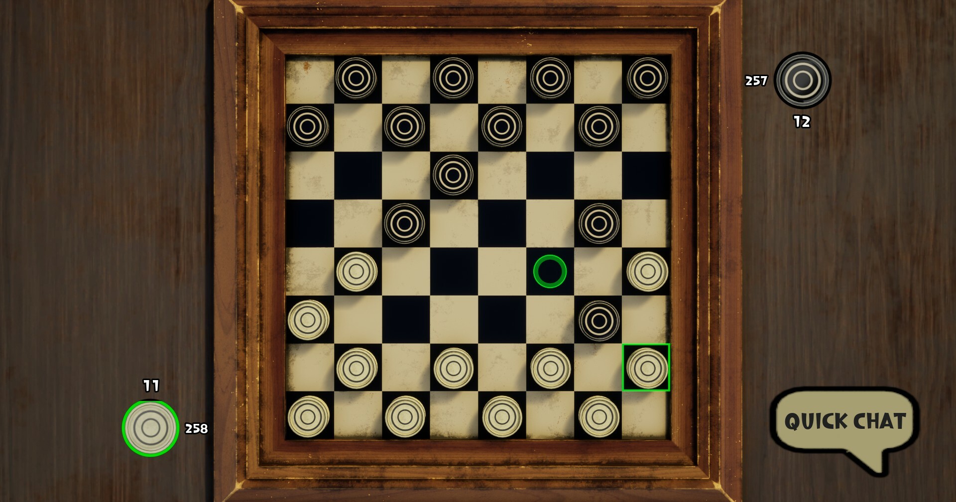 Competitive Checkers