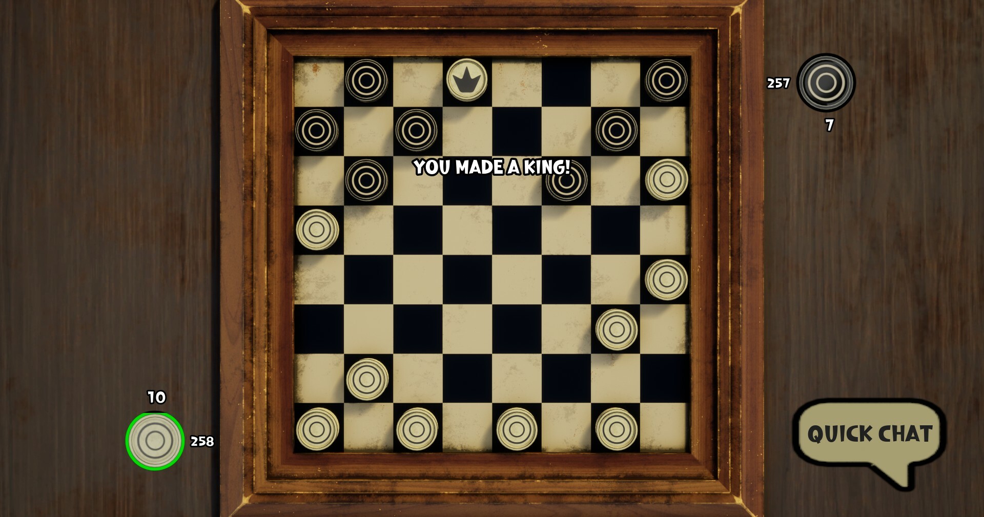 Competitive Checkers