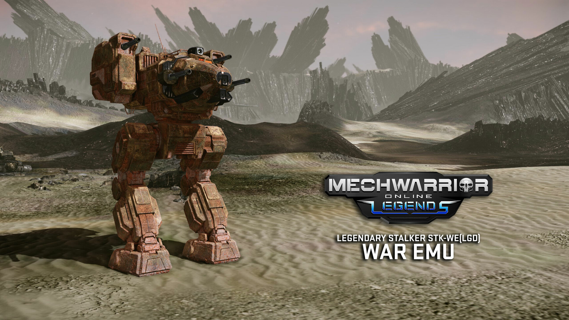 MechWarrior Online: War Emu Legendary Mech Pack