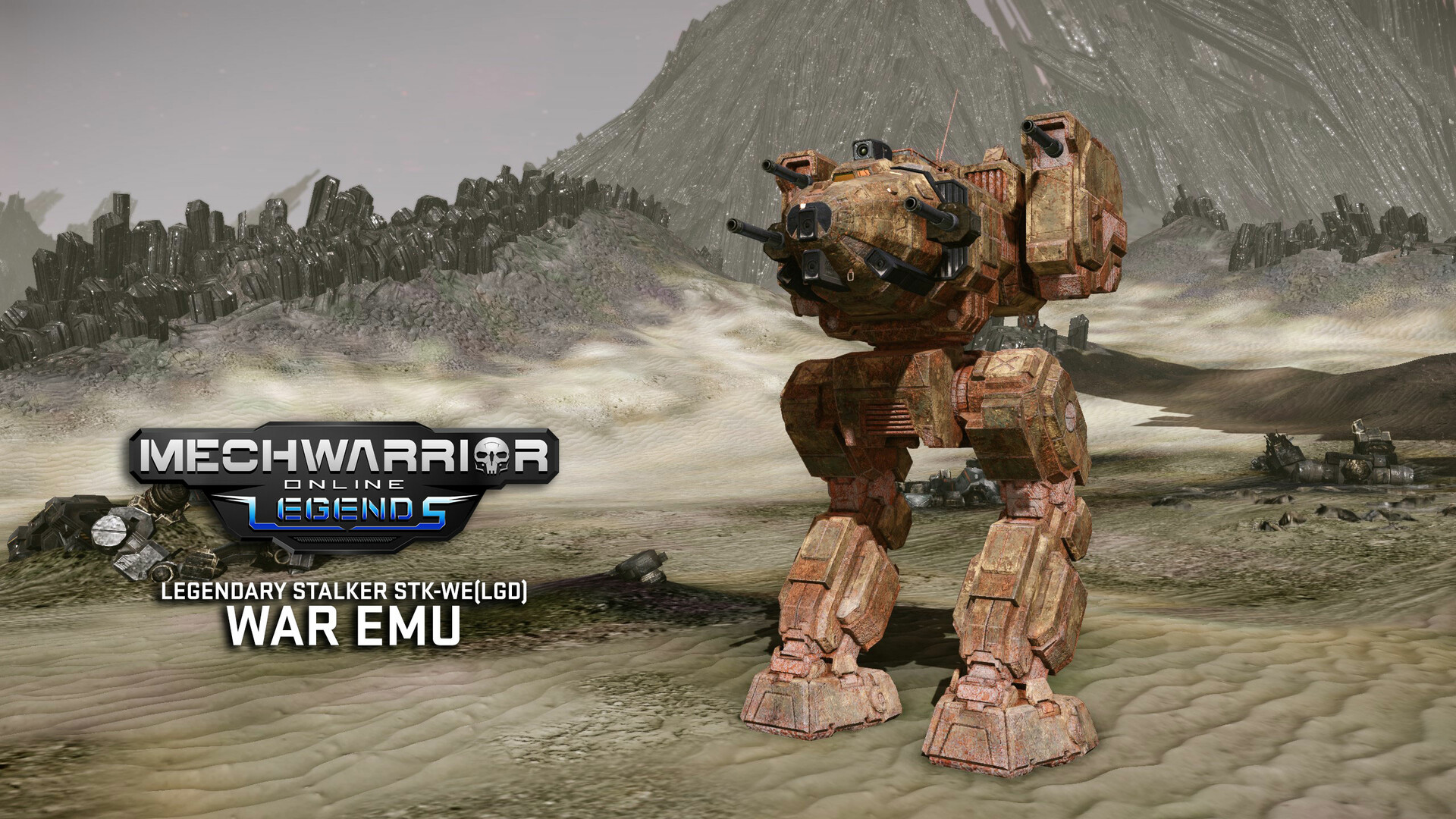 MechWarrior Online: War Emu Legendary Mech Pack
