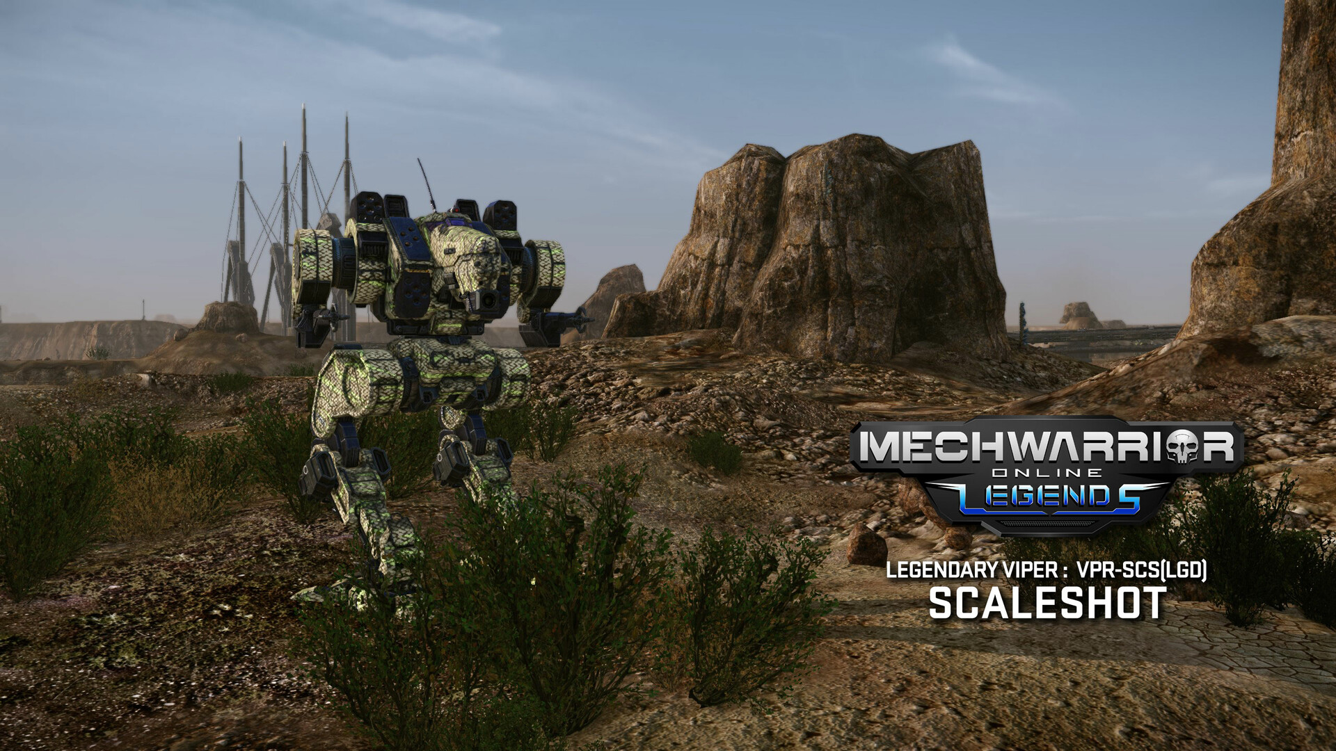 MechWarrior Online: Scaleshot Legendary Mech Pack