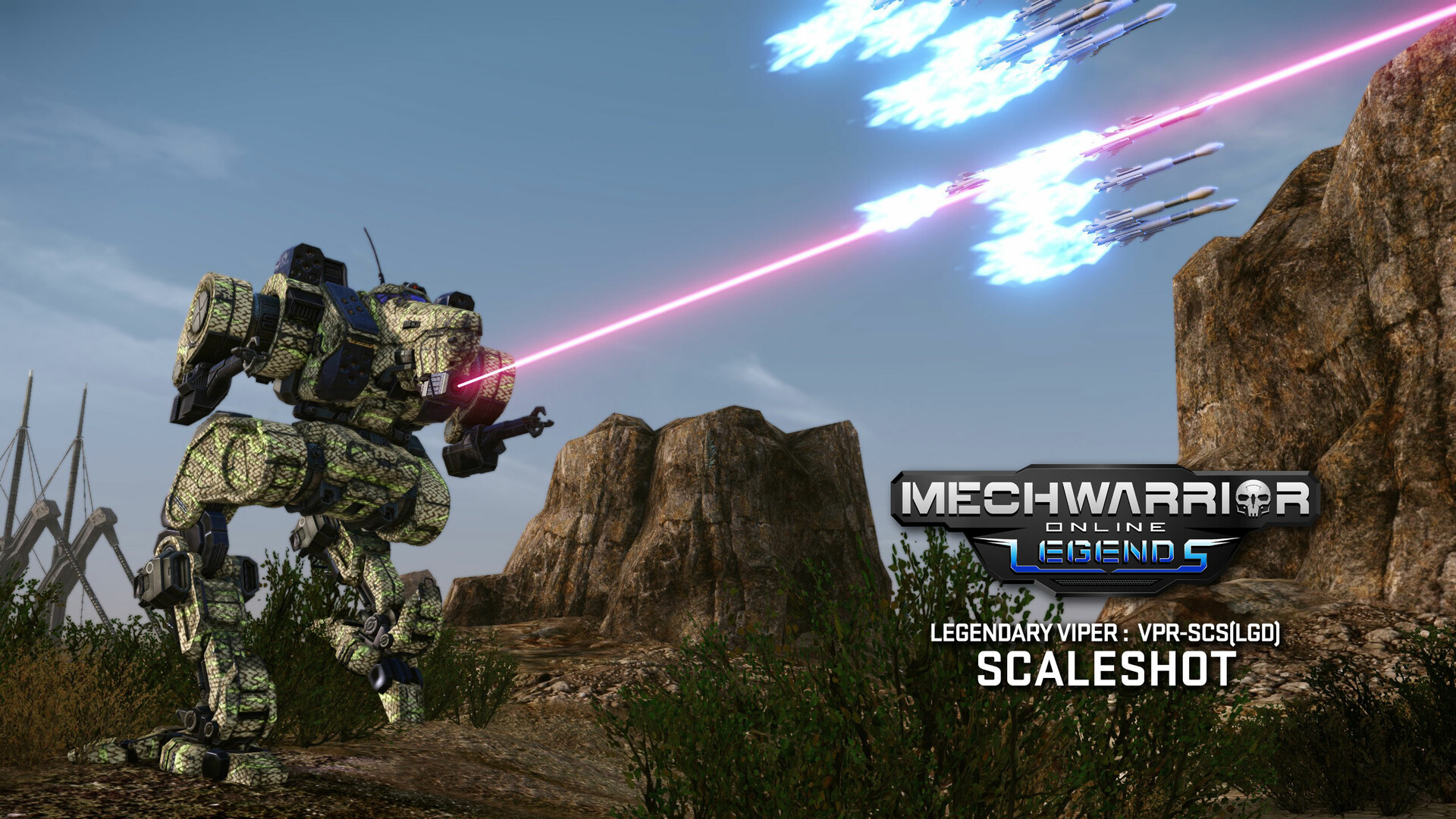 MechWarrior Online: Scaleshot Legendary Mech Pack