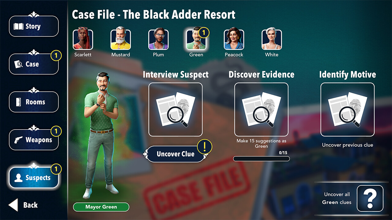 Clue/Cluedo: Black Adder Resort Bundle