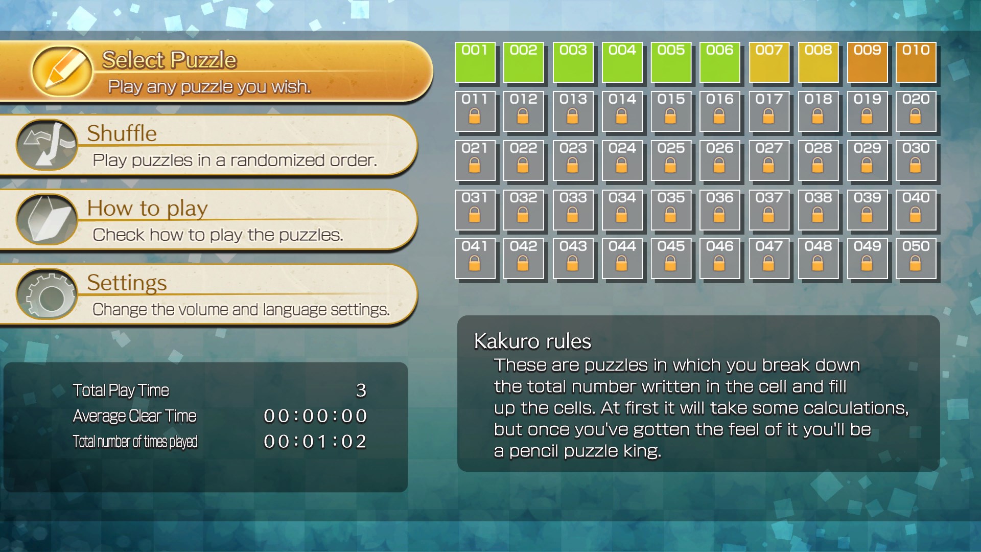 Puzzle by Nikoli W Kakuro