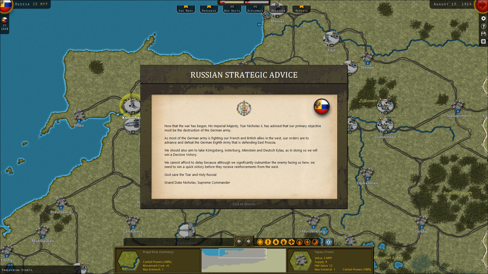 Strategic Command: World War I – Empires in Turmoil