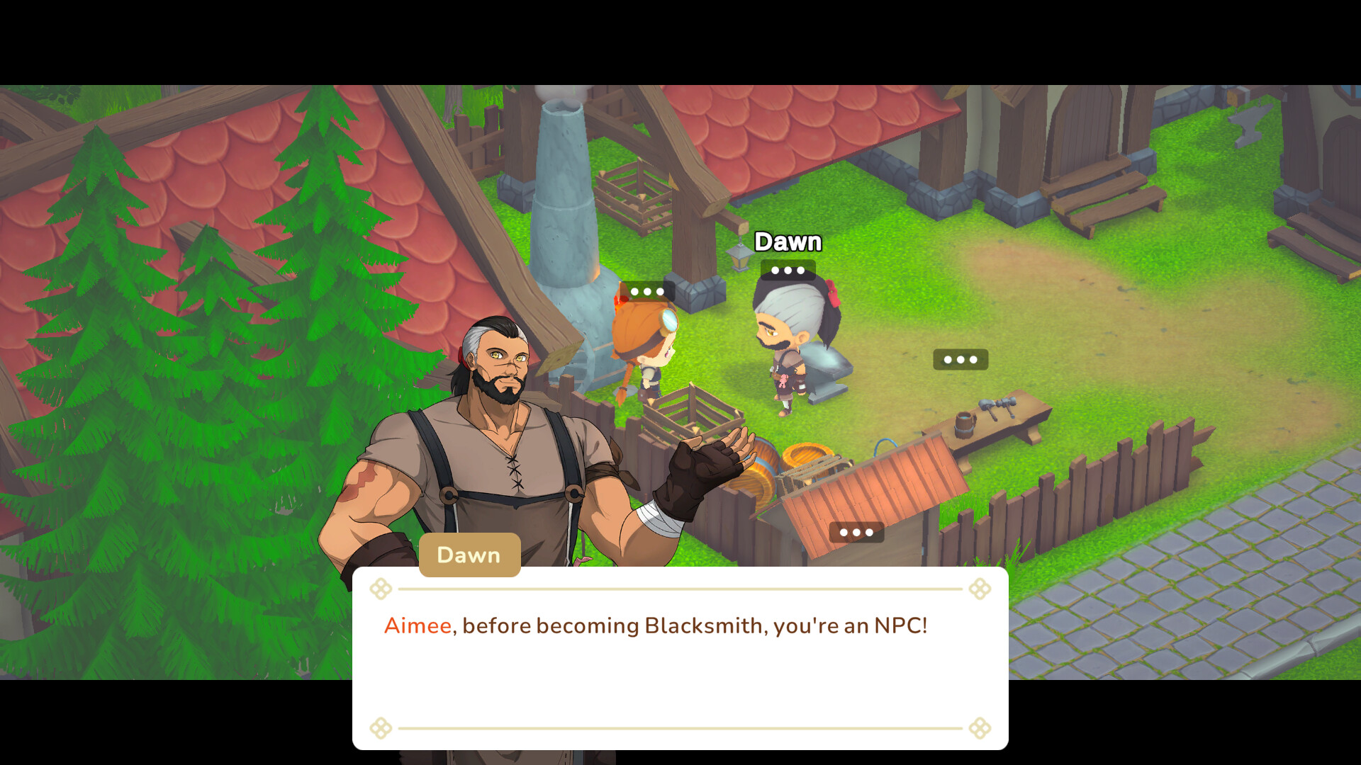 NPC Ville: The Story of the Blacksmith