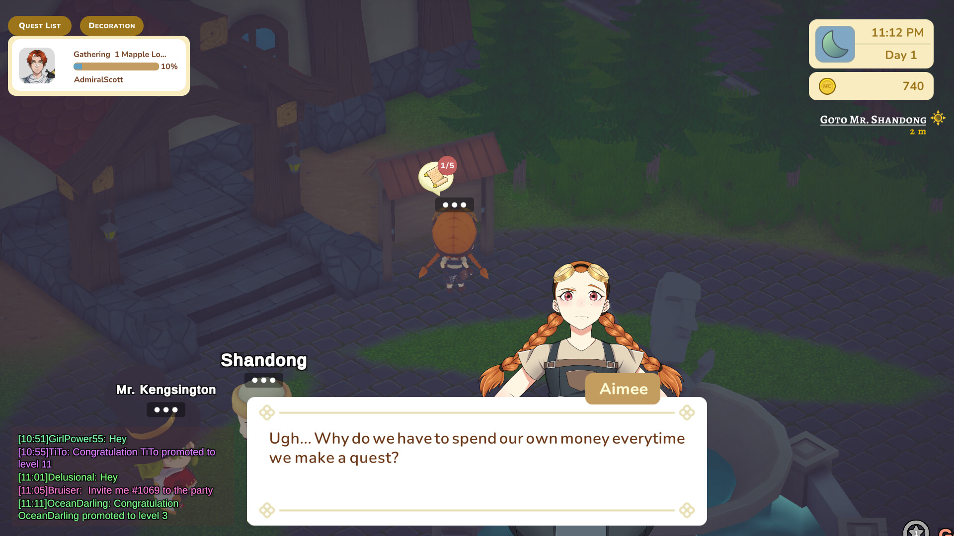 NPC Ville: The Story of the Blacksmith