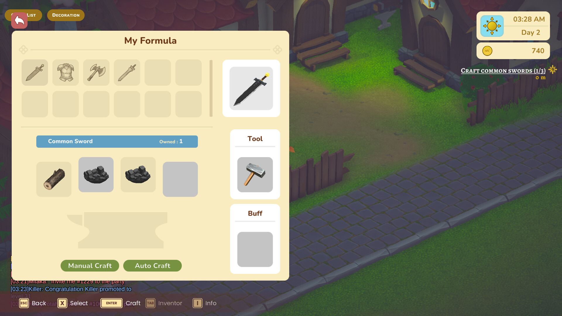 NPC Ville: The Story of the Blacksmith