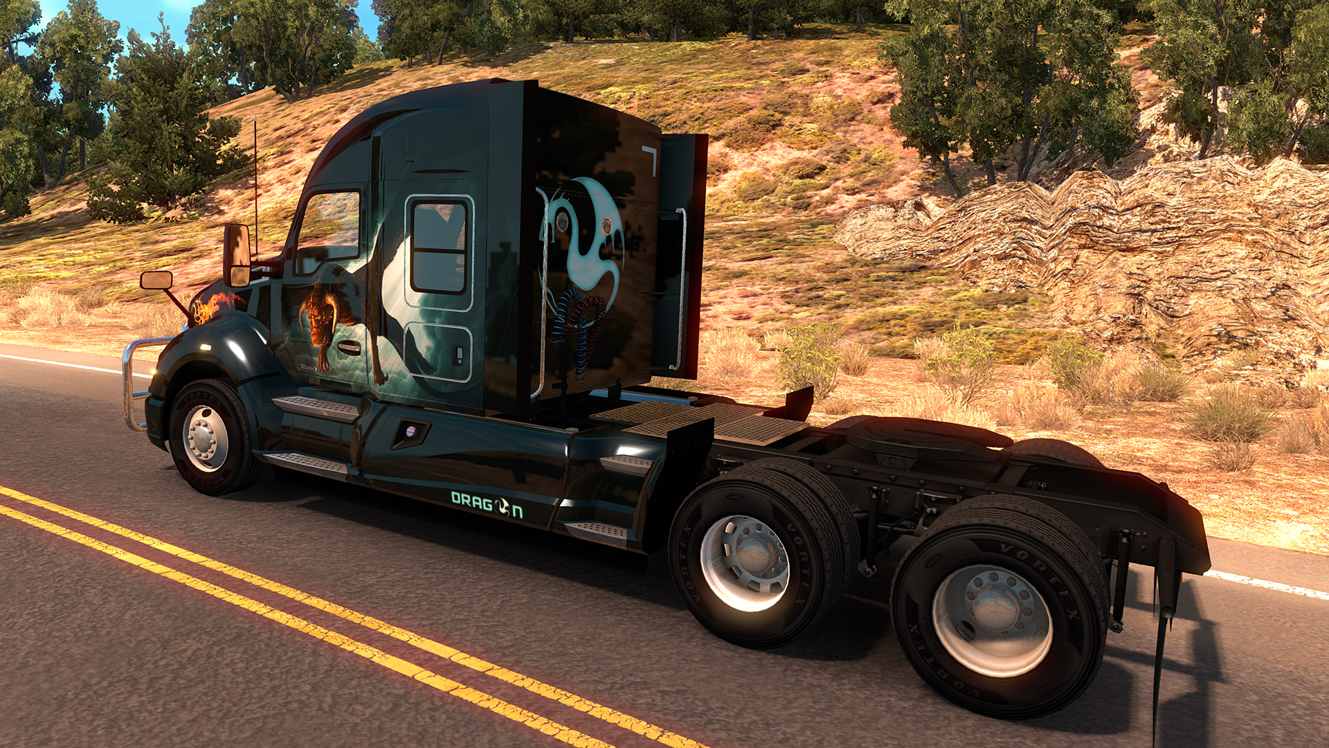 American Truck Simulator: Dragon Truck Design Pack
