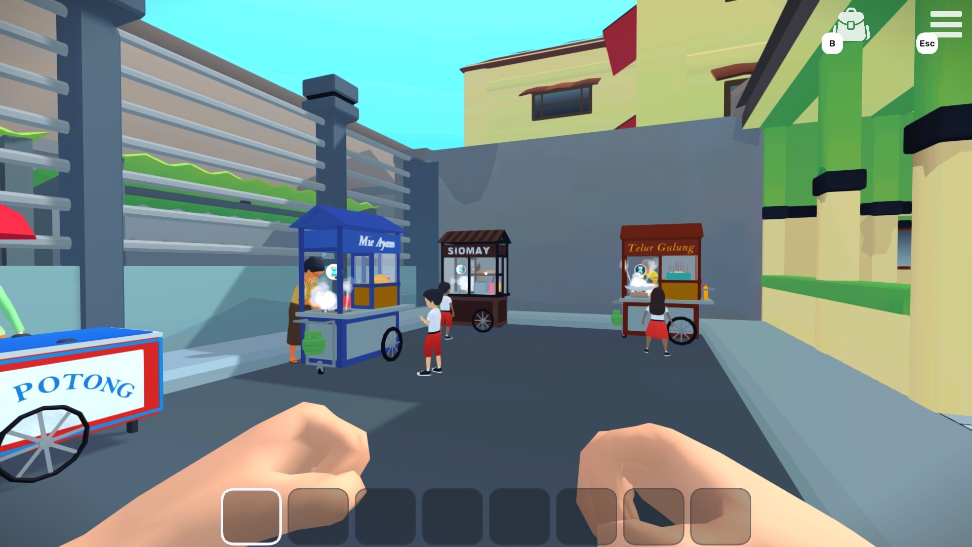 School Cafeteria Simulator