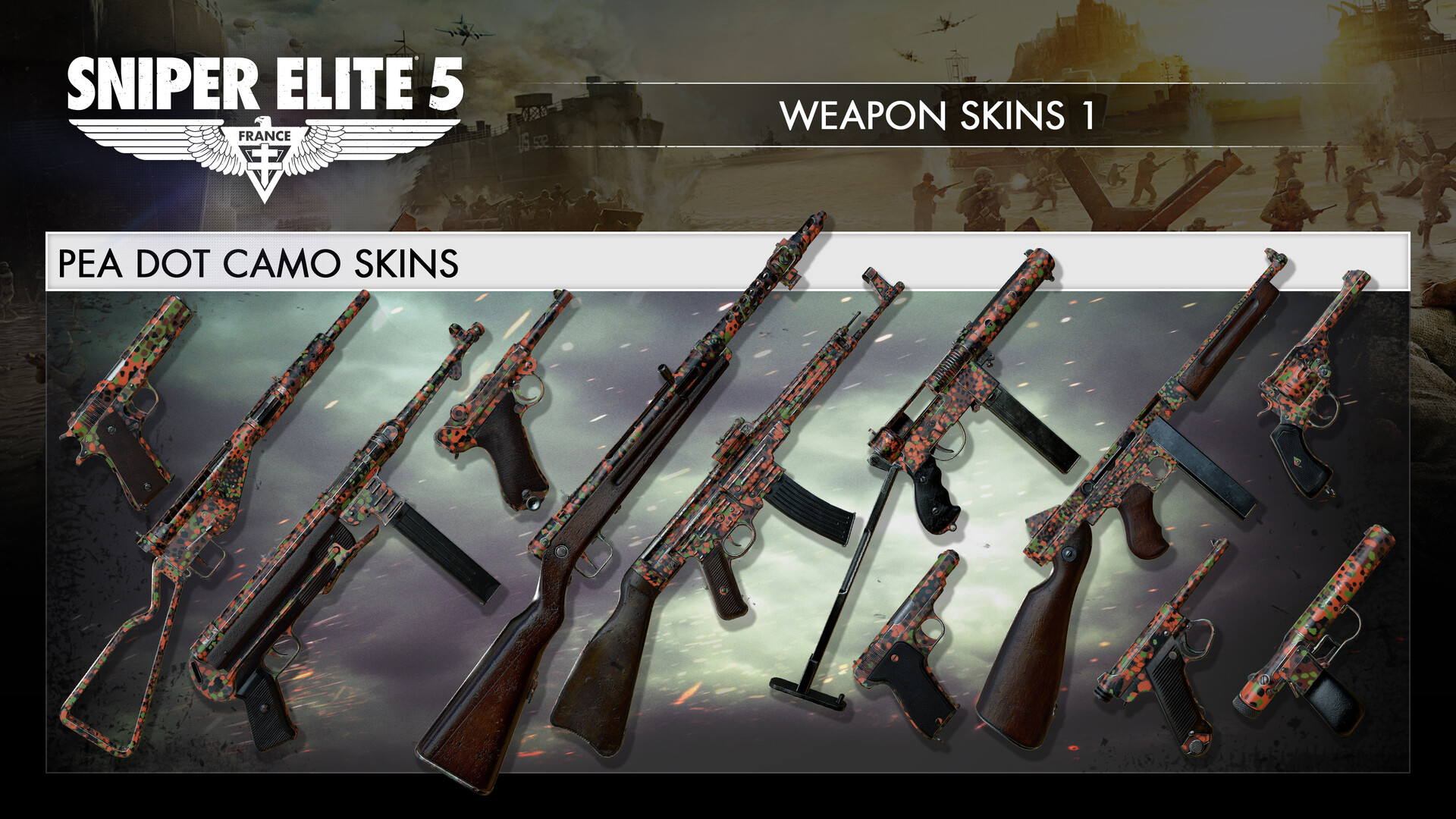 Sniper Elite 5: Concealed Target Weapon and Skin Pack