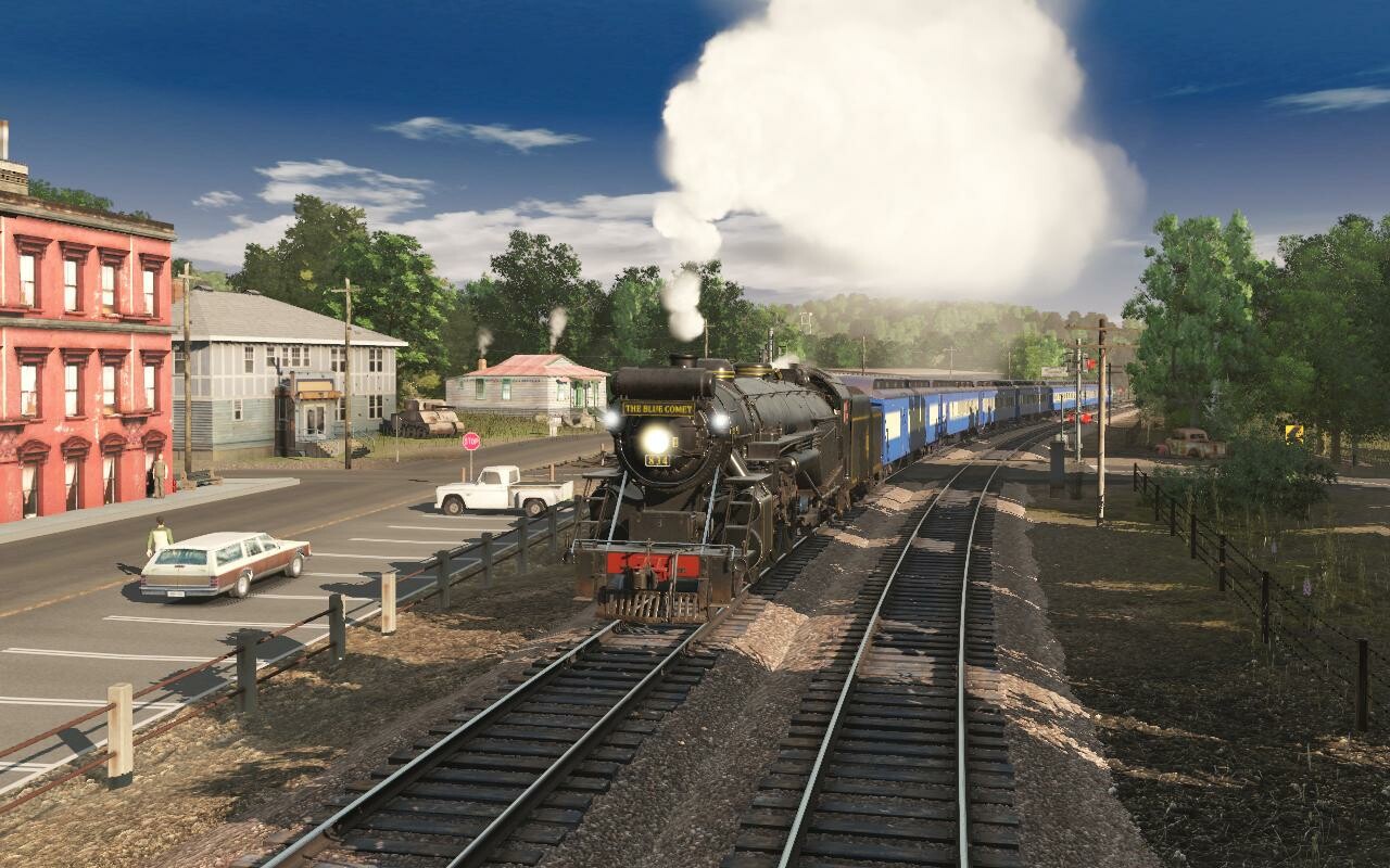 Trainz Plus DLC: Blue Comet 2.0 – The Seashore’s Finest Train