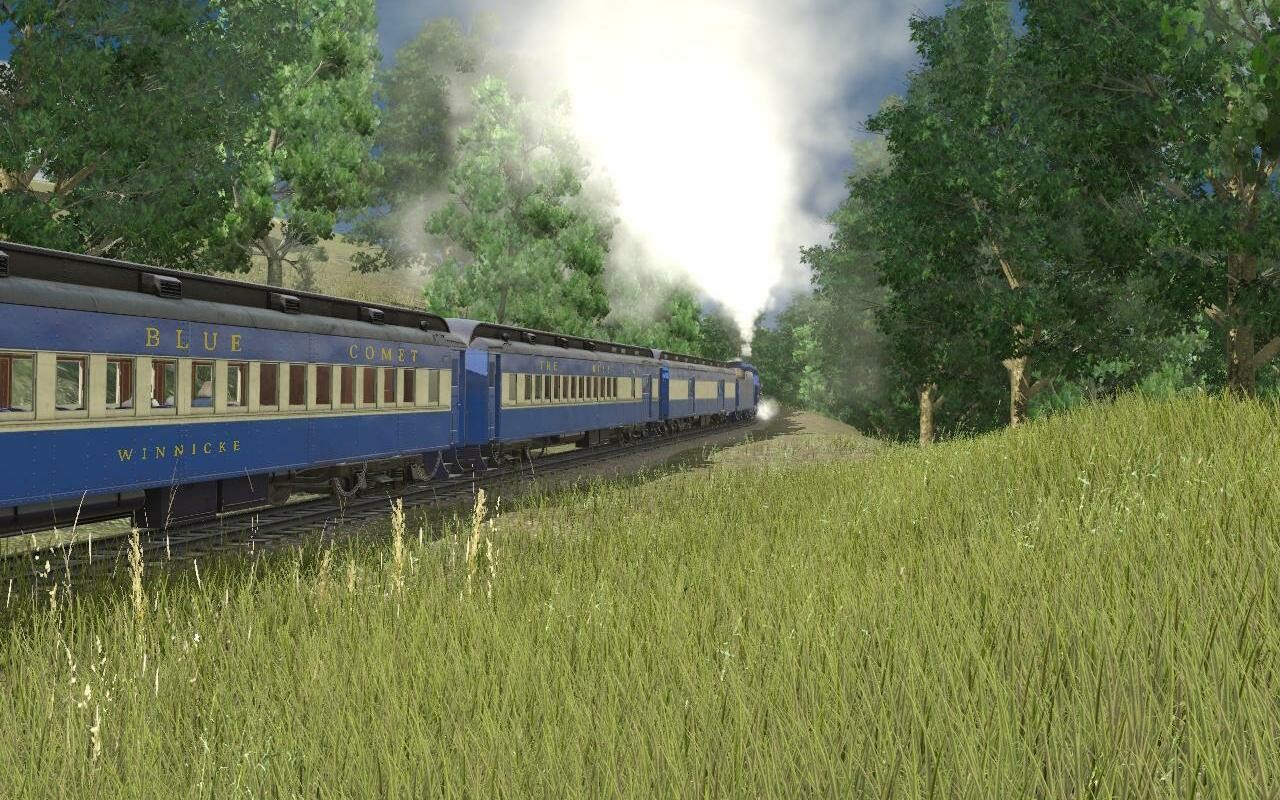 Trainz Plus DLC: Blue Comet 2.0 – The Seashore’s Finest Train