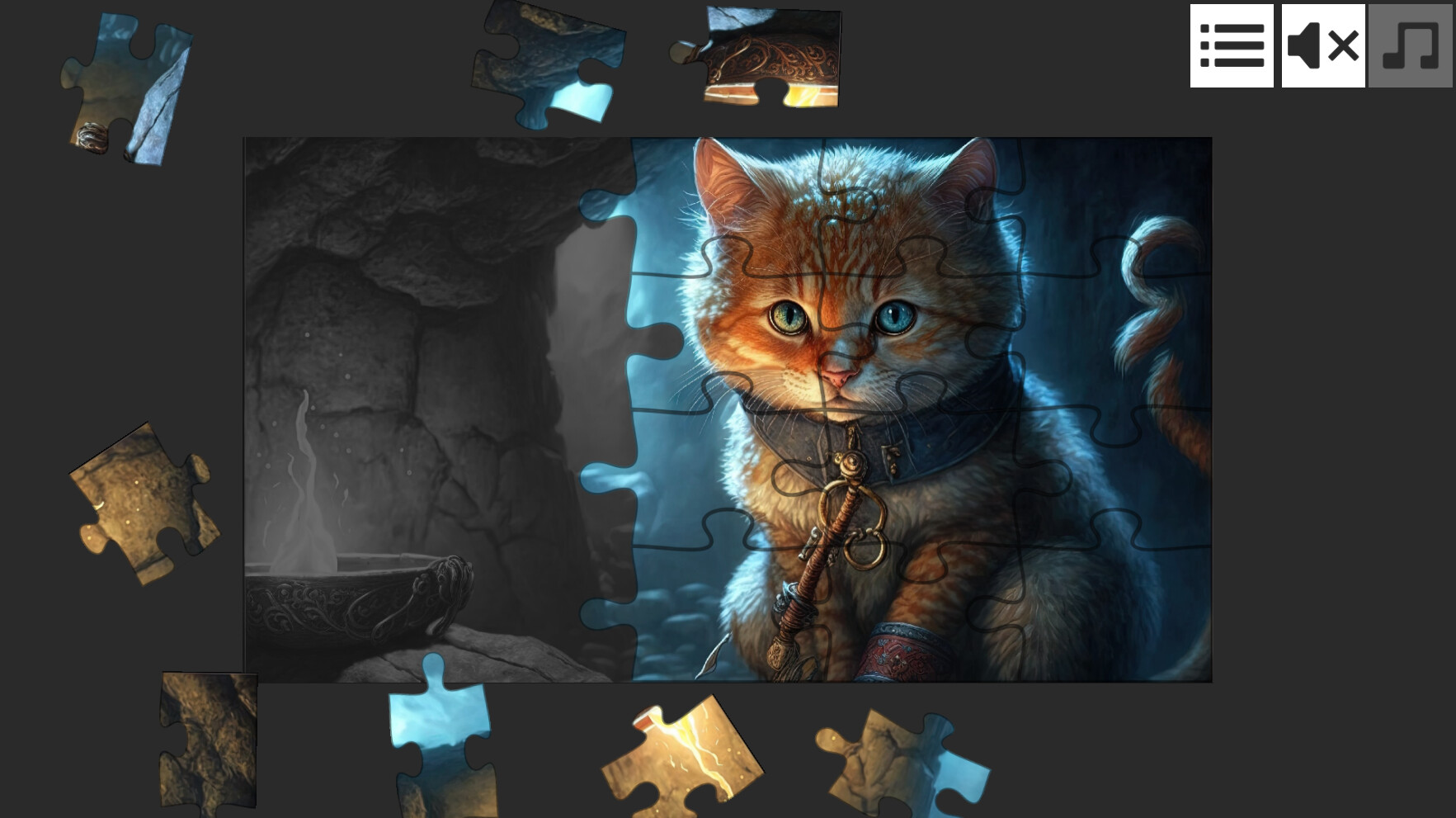 Cat Jigsaw Puzzle Games: Expansion Pack 7
