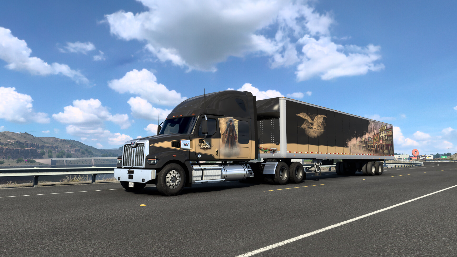 American Truck Simulator: Wild West Paint Jobs Pack