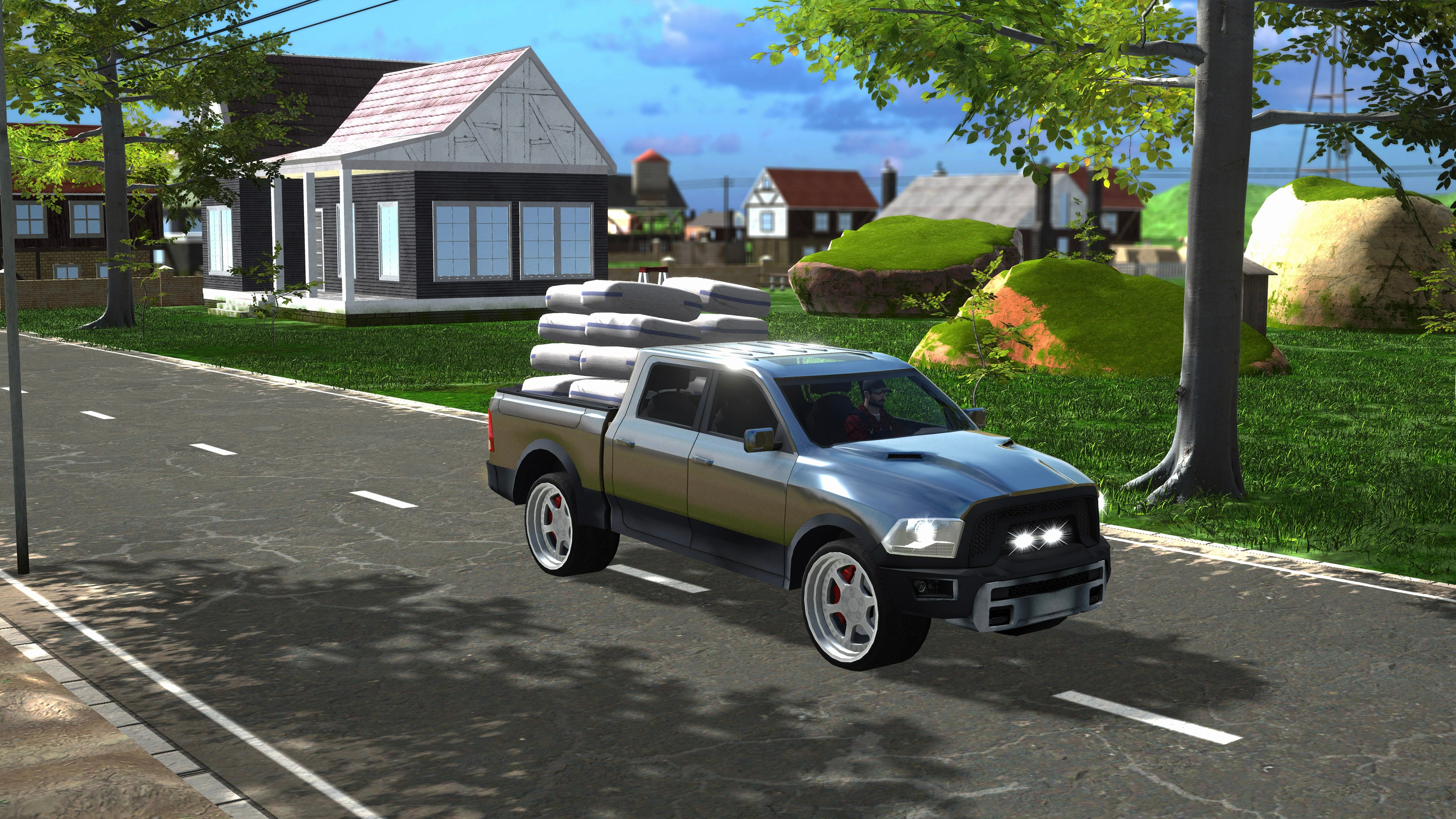 Farming Tractor Simulator 2023: Drive Combine &amp; Trucks