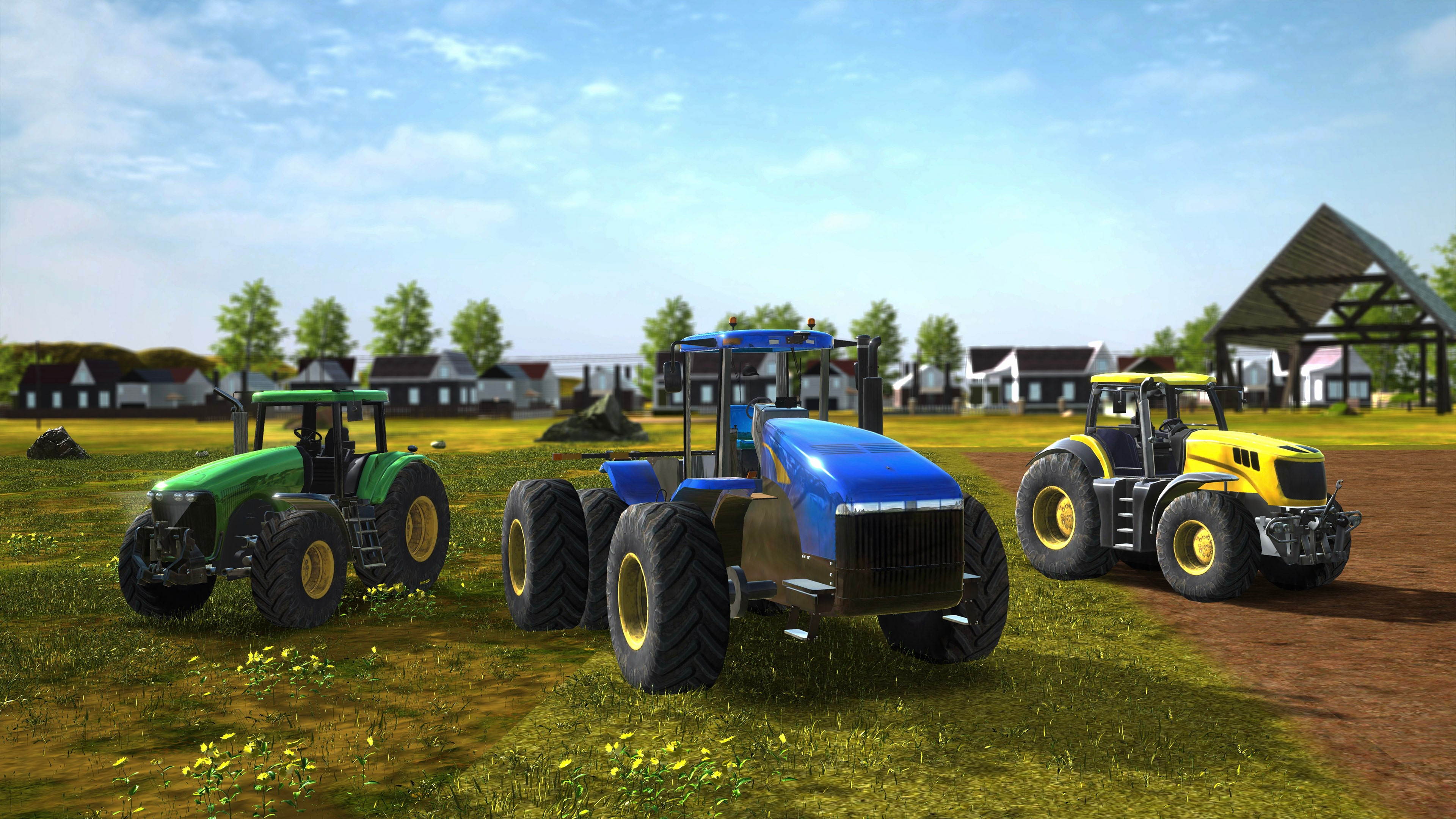 Farming Tractor Simulator 2023: Drive Combine &amp; Trucks