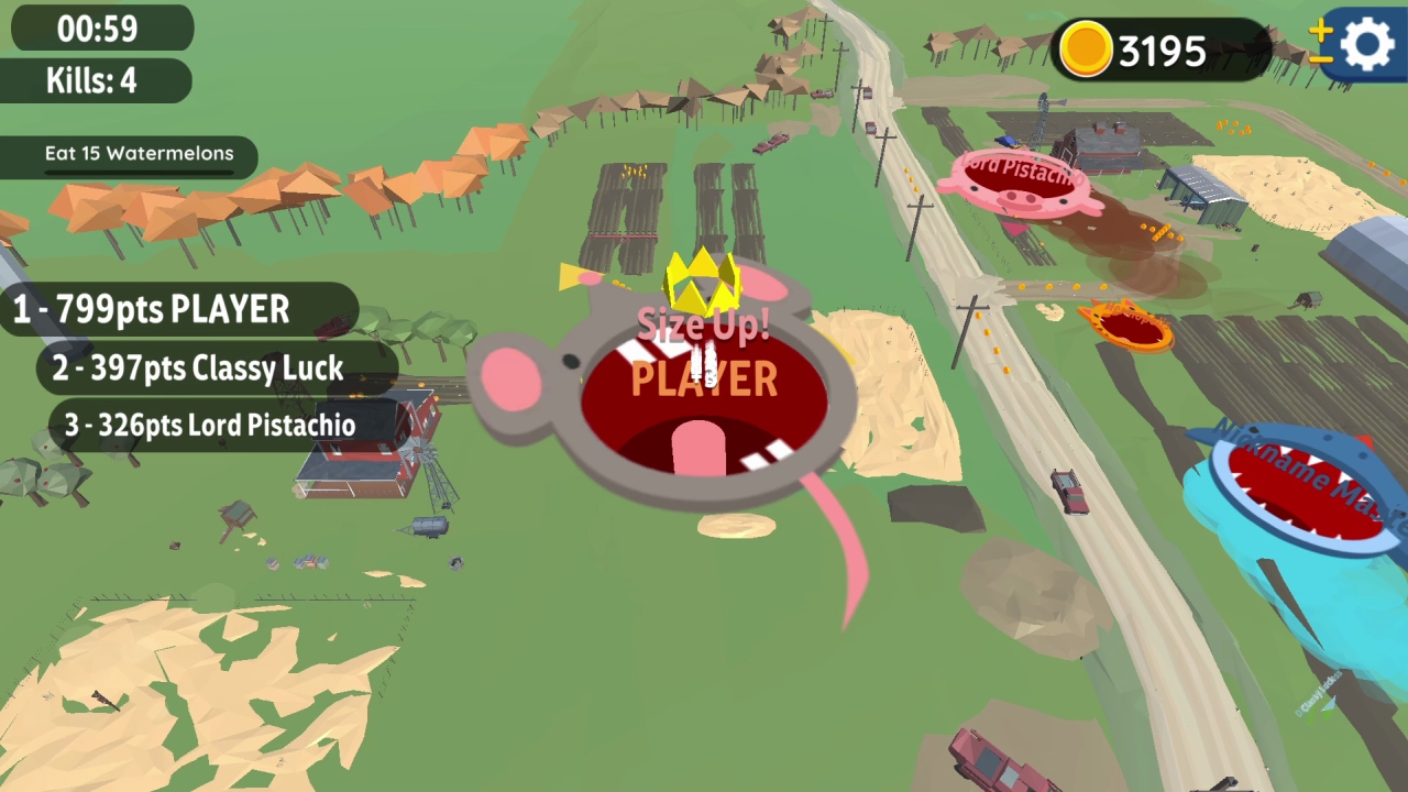 Hole io: Animals DLC