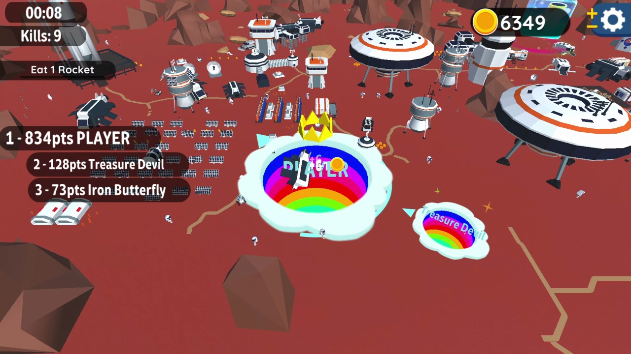 Hole io: Red Planet DLC