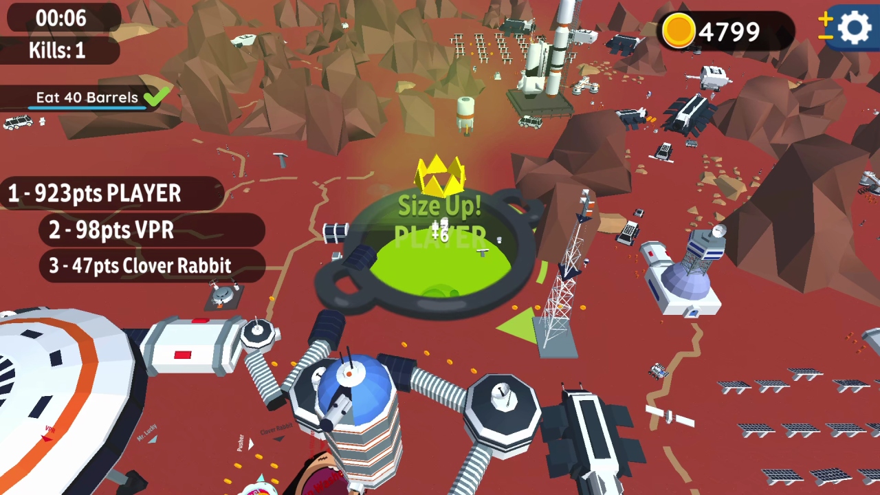 Hole io: Red Planet DLC