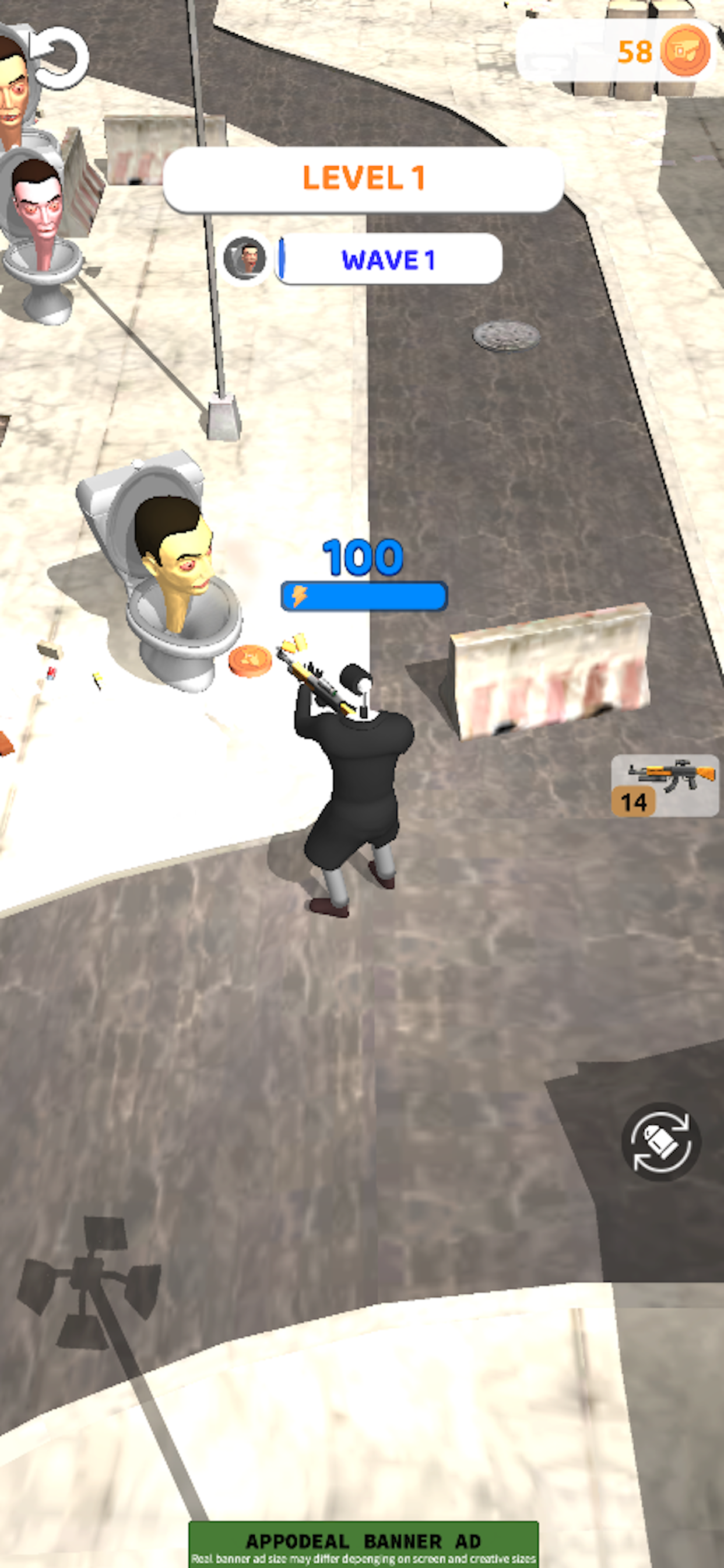 Skibidi War: Toilets Attack