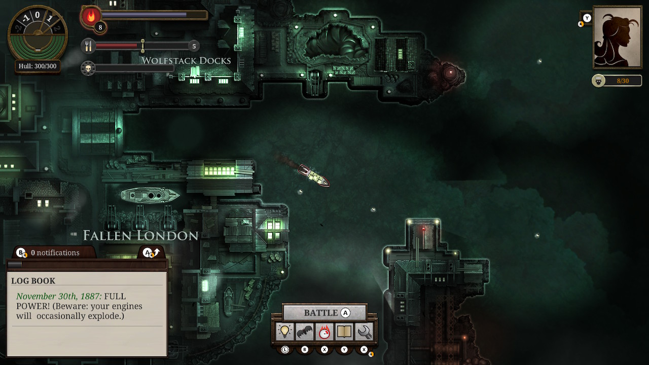 Sunless Sea: Zubmariner Edition