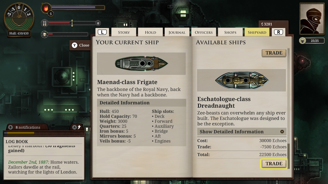 Sunless Sea: Zubmariner Edition