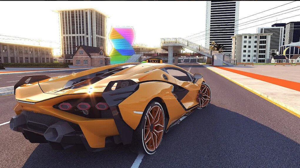 Taxi Simulator in City