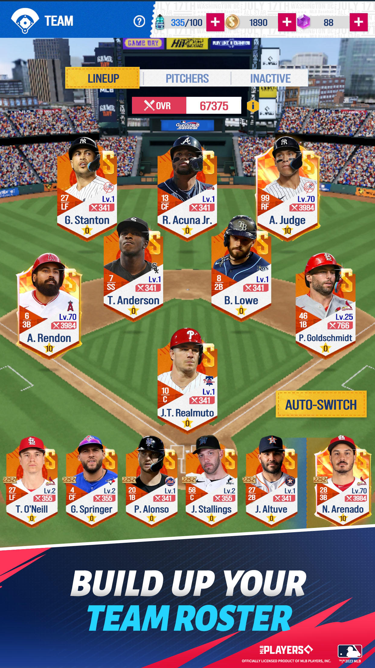 MLB Clutch Hit Baseball 2023
