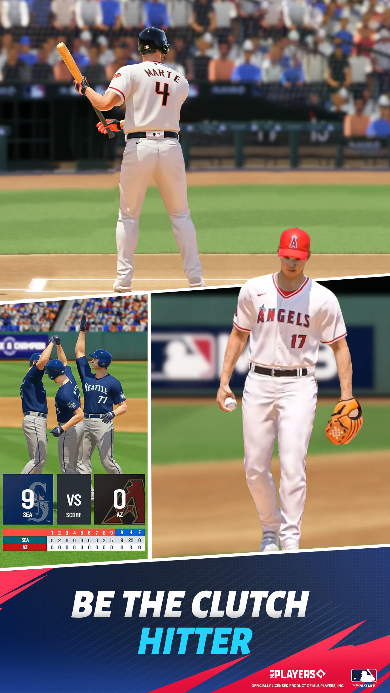 MLB Clutch Hit Baseball 2023